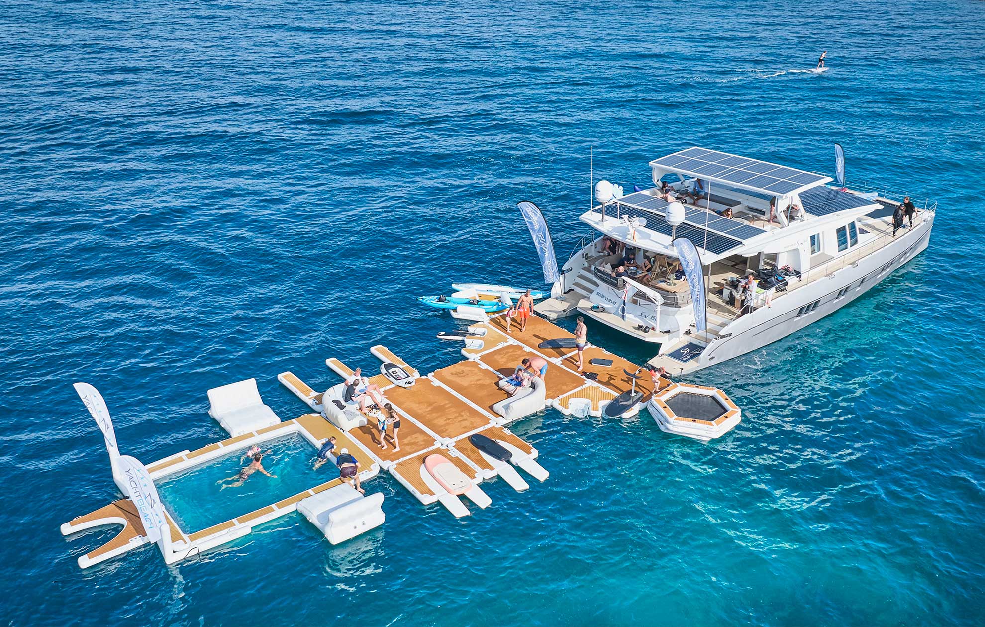 80 foot solar catamaran