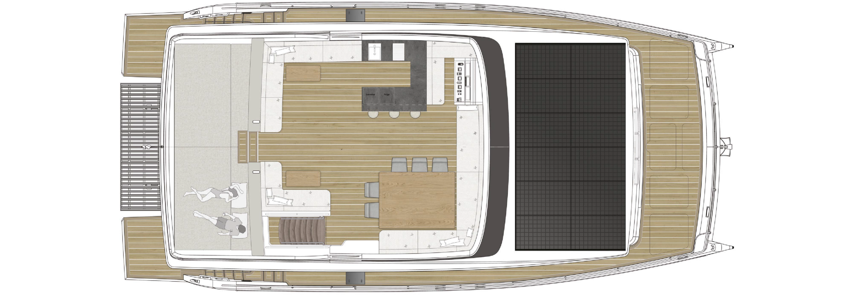 Yacht 3 deck plan